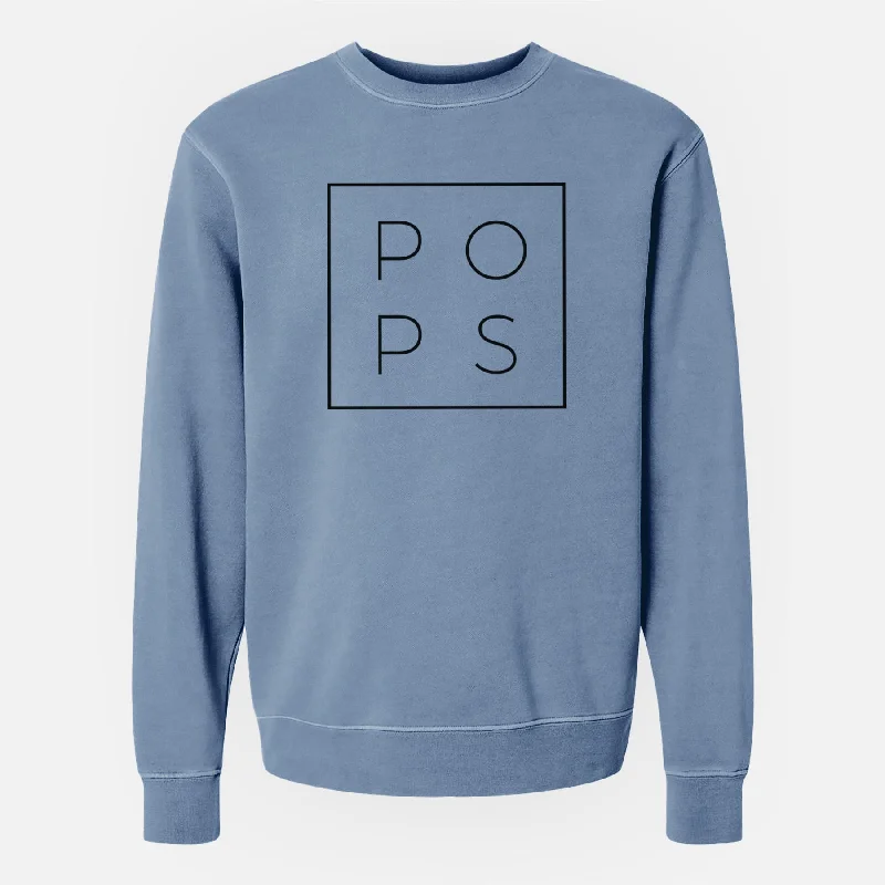Pops Boxed - Unisex Pigment Dyed Crew Sweatshirt Hoodie with Zipper Versatile Modern Hoodie with Zipper Versatile Modern Pops Boxed - Unisex Pigment Dyed Crew Sweatshirt Hoodie with Zipper Versatile Modern Hoodie with Zipper Versatile Modern