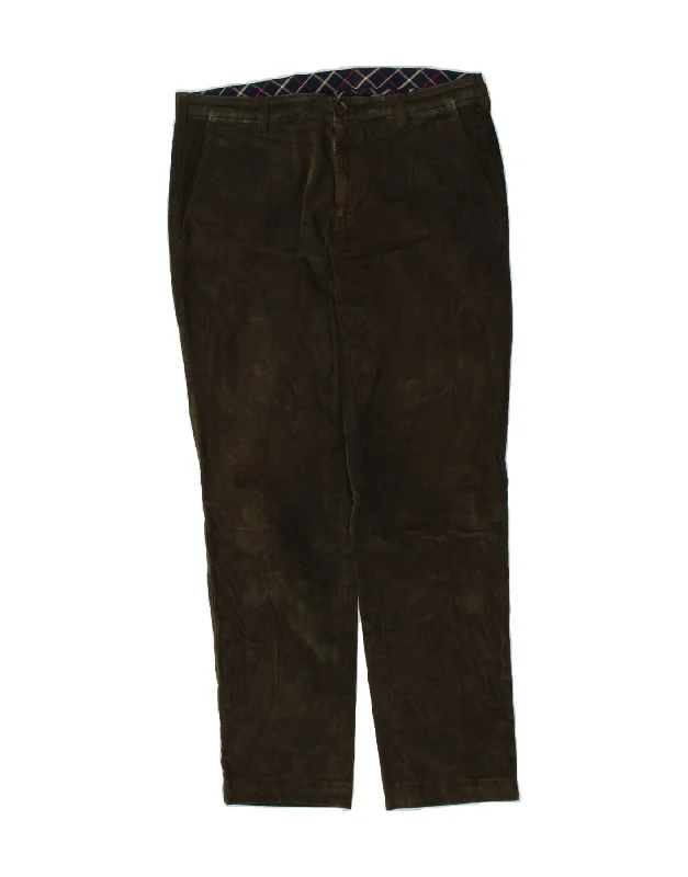 BROOKS BROTHERS Mens 346 Slim Corduroy Trousers W34 L32 Khaki Cotton Trousers Spring Floral Trousers Spring Floral BROOKS BROTHERS Mens 346 Slim Corduroy Trousers W34 L32 Khaki Cotton Trousers Spring Floral Trousers Spring Floral