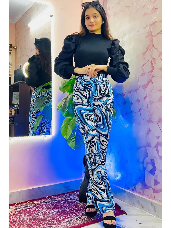 TANDUL Regular Fit Women Multicolor Lycra Blend Trousers Trousers Occasion Special Trousers Occasion Special TANDUL Regular Fit Women Multicolor Lycra Blend Trousers Trousers Occasion Special Trousers Occasion Special