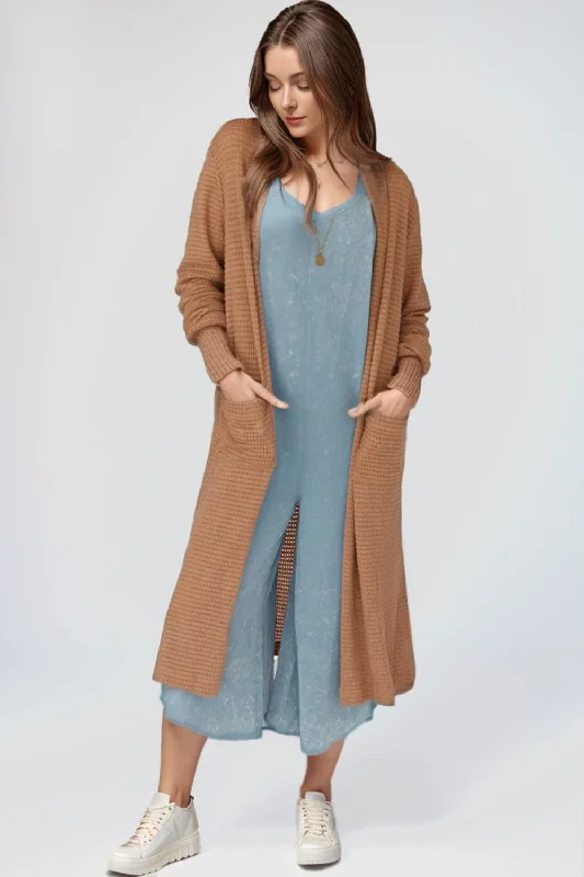 Open Front Long Sleeve Longline Slit Cardigan Modern Contemporary chic Modern Contemporary chic Open Front Long Sleeve Longline Slit Cardigan Modern Contemporary chic Modern Contemporary chic