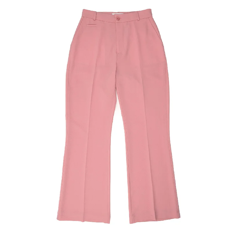 Tailored Trousers Light Pink Trousers Mesh Breathable Trousers Mesh Breathable