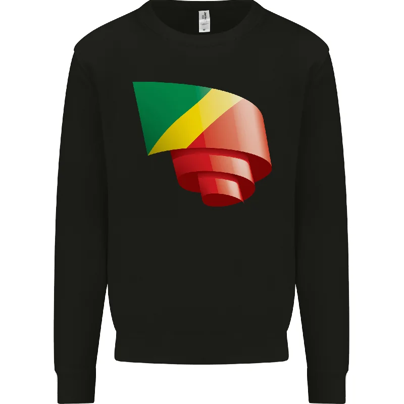 Curled Republic of the Congo Flag Day Football Mens Sweatshirt Jumper Hoodie with Distressed Vintage Worn Hoodie with Distressed Vintage Worn Curled Republic of the Congo Flag Day Football Mens Sweatshirt Jumper Hoodie with Distressed Vintage Worn Hoodie with Distressed Vintage Worn