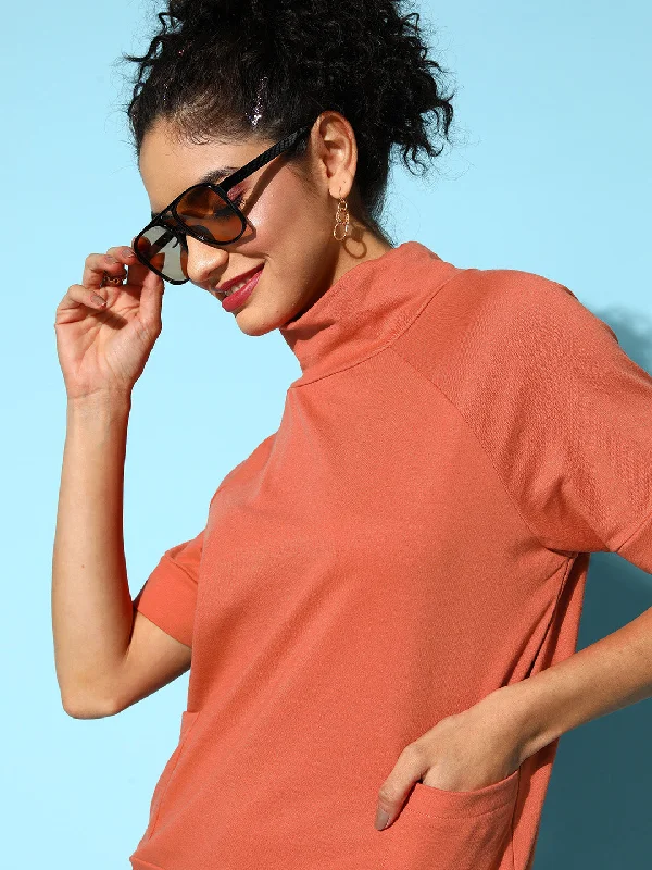 Women Coral Terry Pull Hem Terry Boxy Sweatshirt Hoodie with Ribbed Neckline Snug Warm Hoodie with Ribbed Neckline Snug Warm Women Coral Terry Pull Hem Terry Boxy Sweatshirt Hoodie with Ribbed Neckline Snug Warm Hoodie with Ribbed Neckline Snug Warm