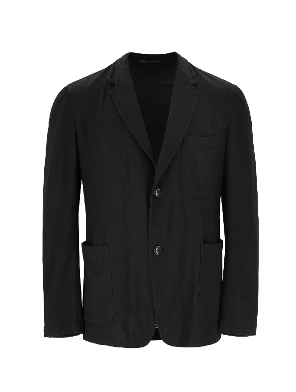 unstructured single-breasted blazer Women's Luxurious Jacket