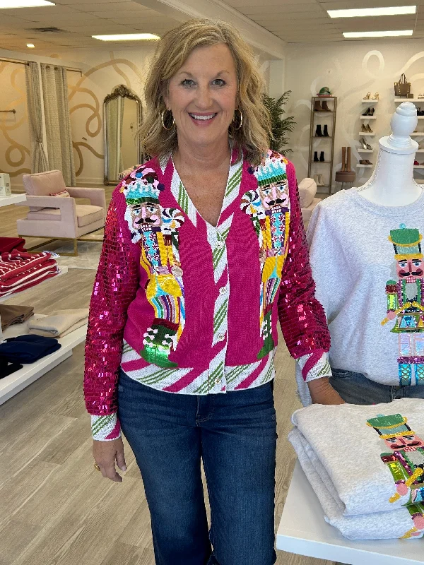 Hot Pink Peppermint Nutcracker Cardigan Houndstooth Herringbone Solid Houndstooth Herringbone Solid Hot Pink Peppermint Nutcracker Cardigan Houndstooth Herringbone Solid Houndstooth Herringbone Solid
