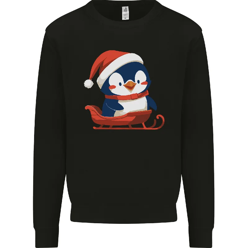 Cute Christmas Penguin & Sledge Funny Xmas Mens Sweatshirt Jumper Hoodie with Double Zipper Versatile Adjustable Hoodie with Double Zipper Versatile Adjustable Cute Christmas Penguin & Sledge Funny Xmas Mens Sweatshirt Jumper Hoodie with Double Zipper Versatile Adjustable Hoodie with Double Zipper Versatile Adjustable