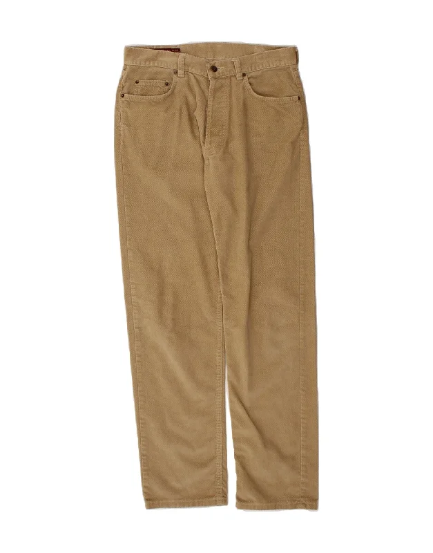 MARLBORO CLASSICS Mens Straight Casual Trousers W33 L34 Beige Cotton Trousers Trousers Formal Trousers Trousers Formal MARLBORO CLASSICS Mens Straight Casual Trousers W33 L34 Beige Cotton Trousers Trousers Formal Trousers Trousers Formal