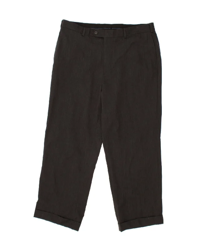 BROOKS BROTHERS Mens Madison Straight Suit Trousers W38 L28 Grey Cotton Trousers Prom Sequined Trousers Prom Sequined BROOKS BROTHERS Mens Madison Straight Suit Trousers W38 L28 Grey Cotton Trousers Prom Sequined Trousers Prom Sequined