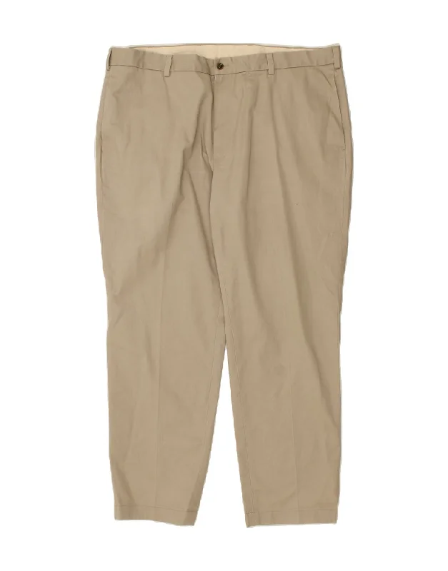 BROOKS BROTHERS Mens Clark Slim Chino Trousers W42 L30 Beige Cotton Trousers Office Stylish Trousers Office Stylish BROOKS BROTHERS Mens Clark Slim Chino Trousers W42 L30 Beige Cotton Trousers Office Stylish Trousers Office Stylish