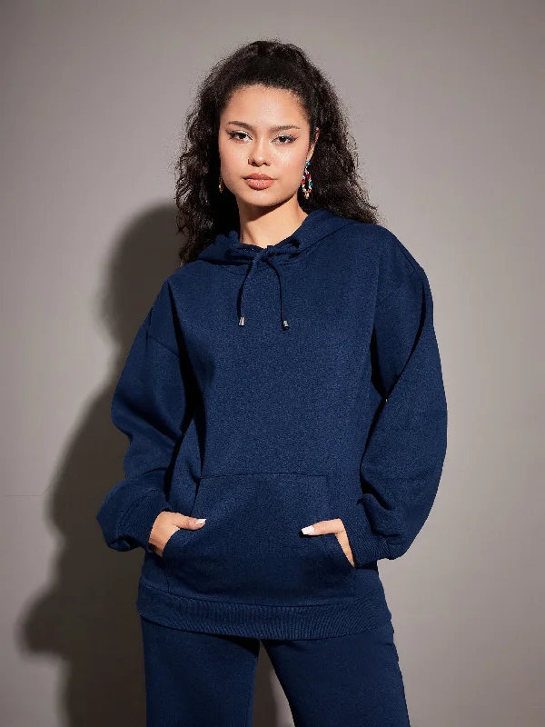 Women Navy Fleece Oversized Hoodie Hoodie with Drawstring Waist Adjustable Fitted Hoodie with Drawstring Waist Adjustable Fitted Women Navy Fleece Oversized Hoodie Hoodie with Drawstring Waist Adjustable Fitted Hoodie with Drawstring Waist Adjustable Fitted