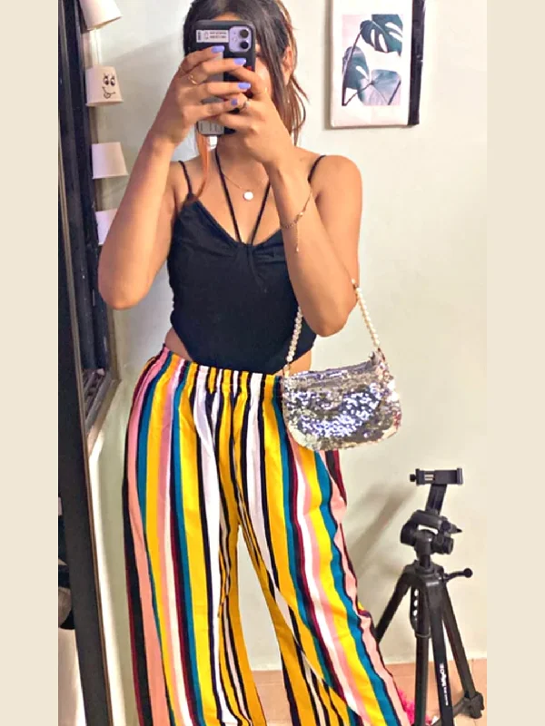 Women Regular Fit Multicolor Crepe Trousers Trousers Exclusive Limited Trousers Exclusive Limited Women Regular Fit Multicolor Crepe Trousers Trousers Exclusive Limited Trousers Exclusive Limited