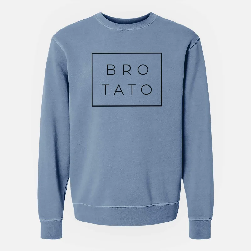 Brotato Boxed - Unisex Pigment Dyed Crew Sweatshirt Hoodie with Hem Fringe Bohemian Relaxed Hoodie with Hem Fringe Bohemian Relaxed Brotato Boxed - Unisex Pigment Dyed Crew Sweatshirt Hoodie with Hem Fringe Bohemian Relaxed Hoodie with Hem Fringe Bohemian Relaxed