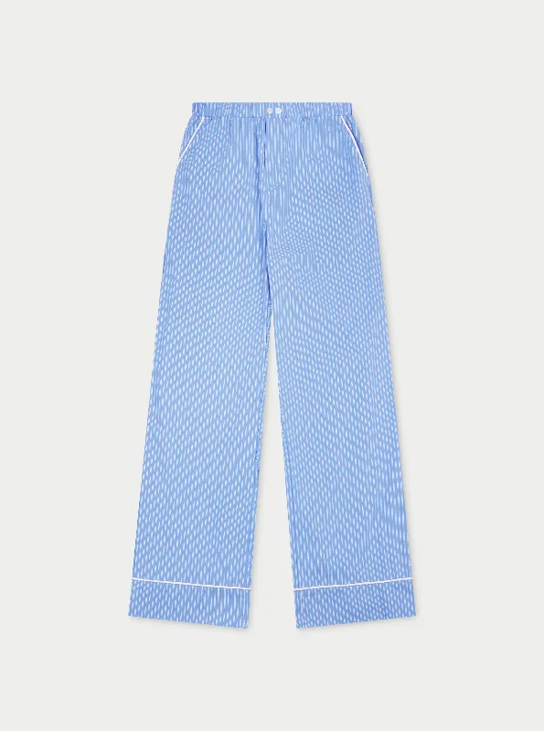 STRIPE PIPED EMBLEM TROUSERS - BLUE Trousers versatile all-occasion Trousers versatile all-occasion STRIPE PIPED EMBLEM TROUSERS - BLUE Trousers versatile all-occasion Trousers versatile all-occasion