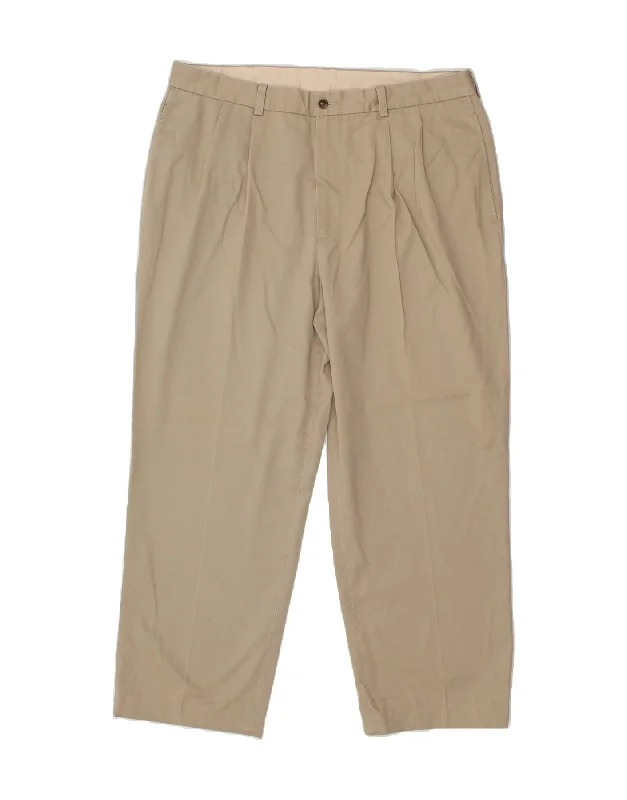 BROOKS BROTHERS Mens Pegged Chino Trousers W38 L30 Beige Trousers Fall Fleece Trousers Fall Fleece BROOKS BROTHERS Mens Pegged Chino Trousers W38 L30 Beige Trousers Fall Fleece Trousers Fall Fleece