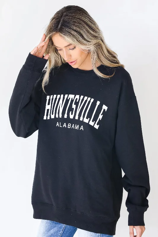 Huntsville Alabama Sweatshirt Hoodie with Slit Hem Functional Movement Hoodie with Slit Hem Functional Movement