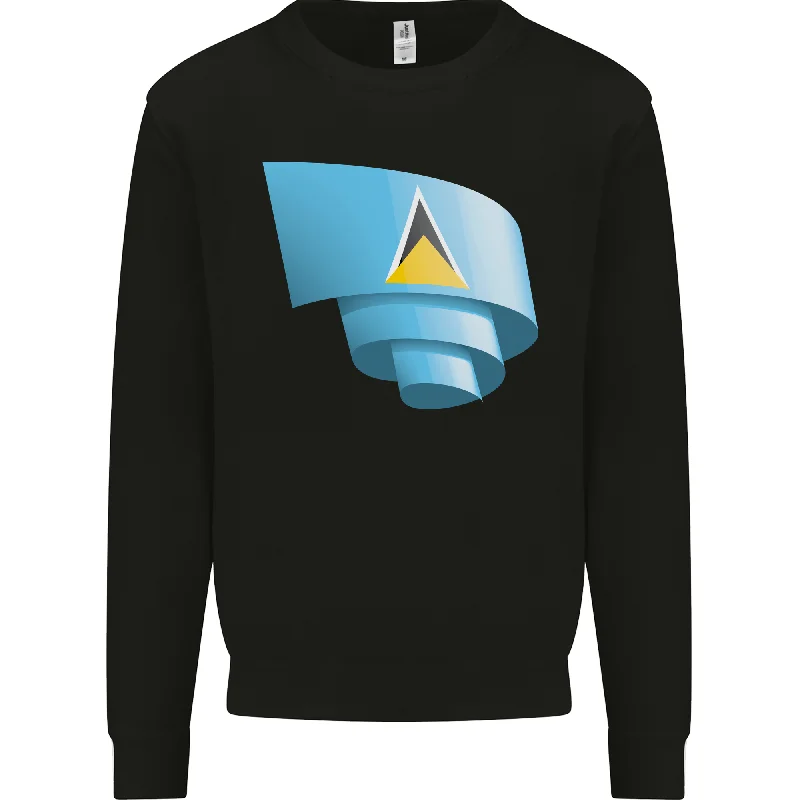 Curled Saint Lucia Flag Lucian Day Football Mens Sweatshirt Jumper Hoodie with Hidden Zipper Minimalist Clean Hoodie with Hidden Zipper Minimalist Clean Curled Saint Lucia Flag Lucian Day Football Mens Sweatshirt Jumper Hoodie with Hidden Zipper Minimalist Clean Hoodie with Hidden Zipper Minimalist Clean