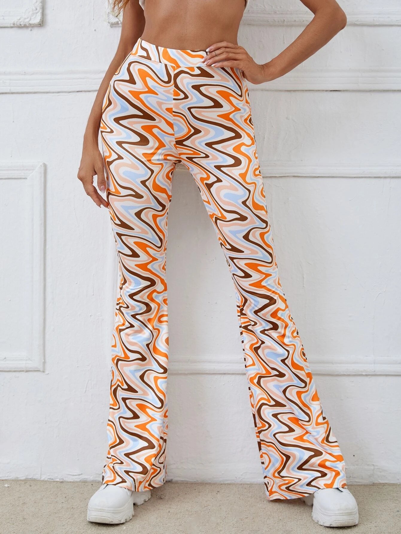 TANDUL Women Regular Fit Multicolor Lycra Blend Trousers Trousers Leisure Comfortable Trousers Leisure Comfortable TANDUL Women Regular Fit Multicolor Lycra Blend Trousers Trousers Leisure Comfortable Trousers Leisure Comfortable