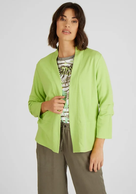 Rabe Short Open Cardigan, Lime Anti-Pilling Anti-Shrink Durable Anti-Pilling Anti-Shrink Durable