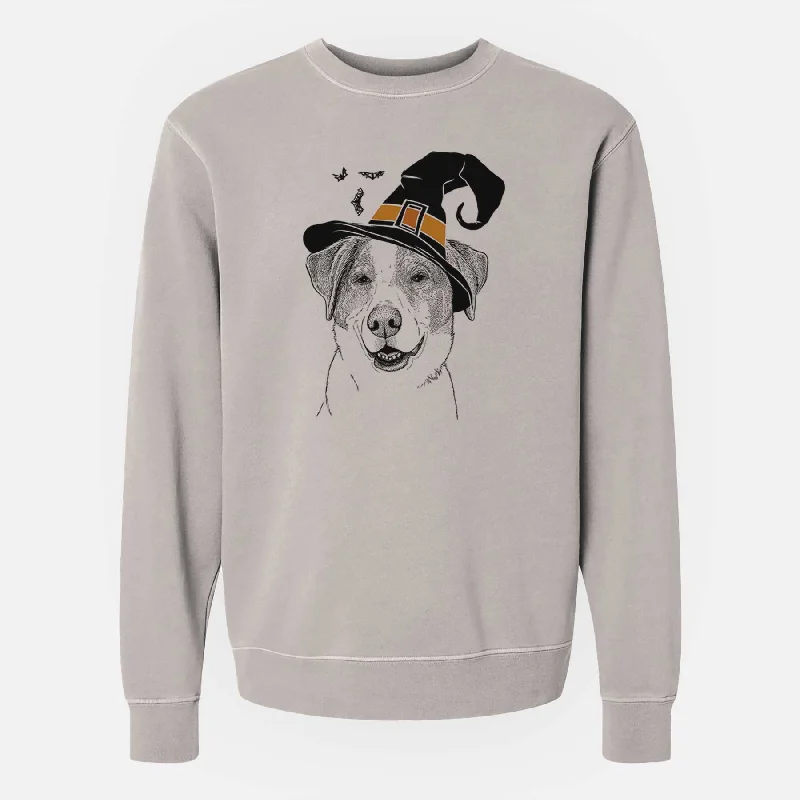 Witch Piper Pilot the Hound Mix - Unisex Pigment Dyed Crew Sweatshirt Hoodie with Tie-Dye Psychedelic Retro Hoodie with Tie-Dye Psychedelic Retro Witch Piper Pilot the Hound Mix - Unisex Pigment Dyed Crew Sweatshirt Hoodie with Tie-Dye Psychedelic Retro Hoodie with Tie-Dye Psychedelic Retro