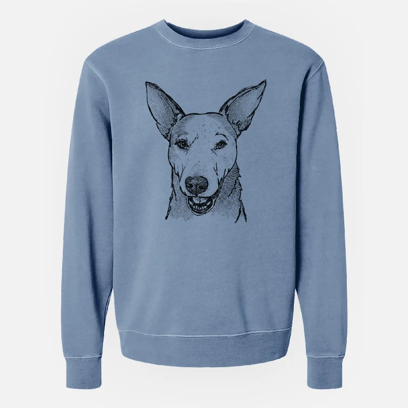 Doodled Giselle the Australian Cattle Dog Mix - Unisex Pigment Dyed Crew Sweatshirt Hoodie Jacket Zipper Layering Hoodie Jacket Zipper Layering Doodled Giselle the Australian Cattle Dog Mix - Unisex Pigment Dyed Crew Sweatshirt Hoodie Jacket Zipper Layering Hoodie Jacket Zipper Layering