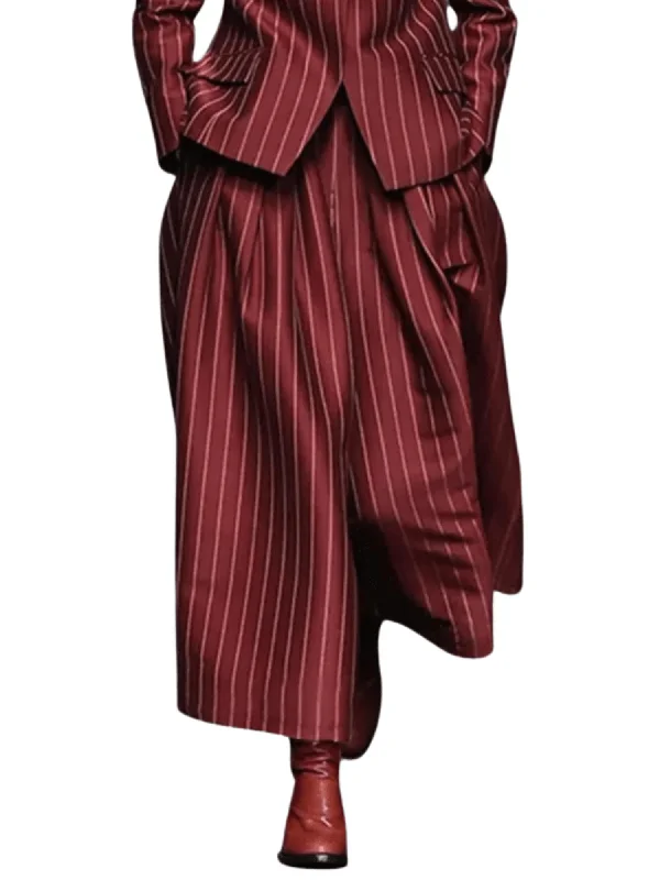 Wine Red Pants