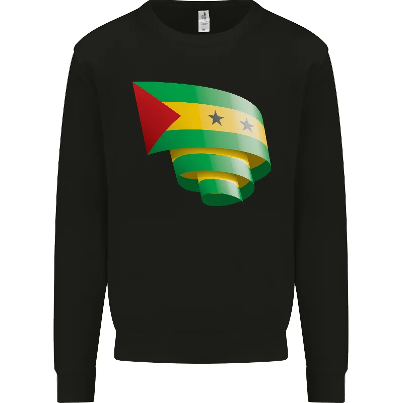 Curled Sao Tome and Principe Flag Day Football Mens Sweatshirt Jumper Hoodie with Hem Drawcord Adjustable Customizable Hoodie with Hem Drawcord Adjustable Customizable Curled Sao Tome and Principe Flag Day Football Mens Sweatshirt Jumper Hoodie with Hem Drawcord Adjustable Customizable Hoodie with Hem Drawcord Adjustable Customizable
