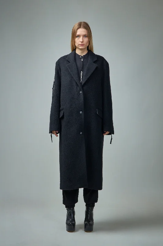 W J 208 Coat Turtleneck Wrap Cape