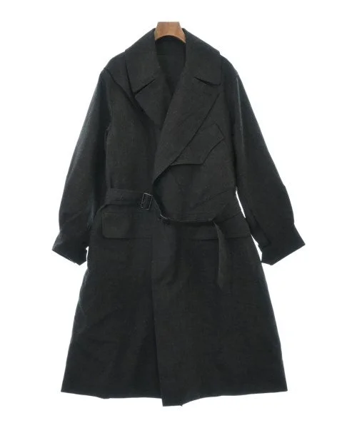 blurhms Trench coats Asymmetrical Diagonal princess