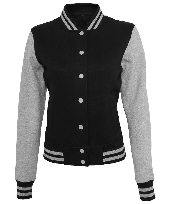 Black/HeatherGrey - Women's sweat college jacket Satin Jacket Silk Jacket Chiffon Jacket Satin Jacket Silk Jacket Chiffon Jacket Black/HeatherGrey - Women's sweat college jacket Satin Jacket Silk Jacket Chiffon Jacket Satin Jacket Silk Jacket Chiffon Jacket