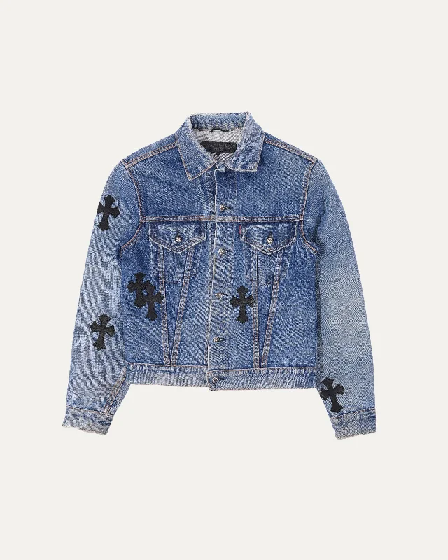Levi's Cross Patch Type-3 Denim Trucker Jacket Cotton Fabric Linen Fabric Terry Fabric Cotton Fabric Linen Fabric Terry Fabric Levi's Cross Patch Type-3 Denim Trucker Jacket Cotton Fabric Linen Fabric Terry Fabric Cotton Fabric Linen Fabric Terry Fabric