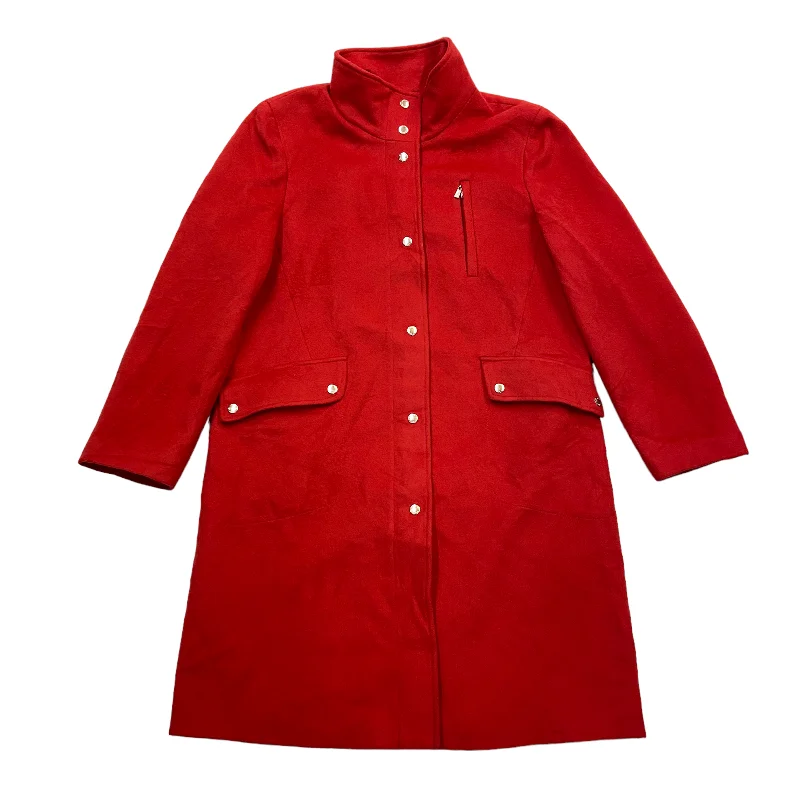Michael Kors Womens Wool Coat | Vintage High End Luxury Designer Red VTG Bolero Crop Top Camisole Michael Kors Womens Wool Coat | Vintage High End Luxury Designer Red VTG Bolero Crop Top Camisole