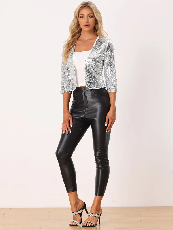 Sequin Shrug 3/4 Sleeve Open Front Glitter Sparkly Short Jacket Hooded Jacket Caped Jacket Shawl Collar Jacket Hooded Jacket Caped Jacket Shawl Collar Jacket Sequin Shrug 3/4 Sleeve Open Front Glitter Sparkly Short Jacket Hooded Jacket Caped Jacket Shawl Collar Jacket Hooded Jacket Caped Jacket Shawl Collar Jacket