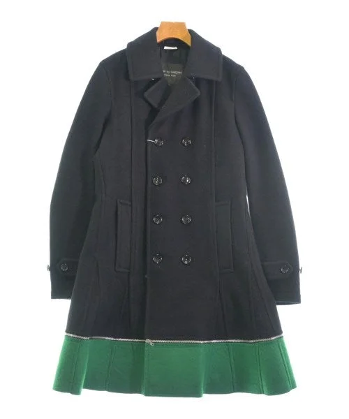 COMME des GARCONS HOMME PLUS Pea Coats Suede Faux Fur Shearling