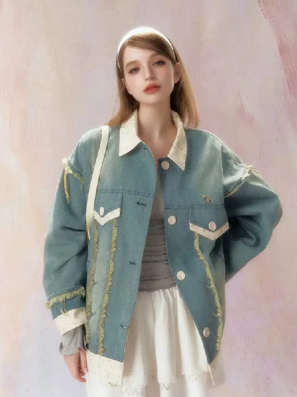 Floral Splicing Washed Draw Edge Denim Jacket【s0000006468】 Herringbone Jacket Houndstooth Jacket Plaid Jacket Herringbone Jacket Houndstooth Jacket Plaid Jacket Floral Splicing Washed Draw Edge Denim Jacket【s0000006468】 Herringbone Jacket Houndstooth Jacket Plaid Jacket Herringbone Jacket Houndstooth Jacket Plaid Jacket