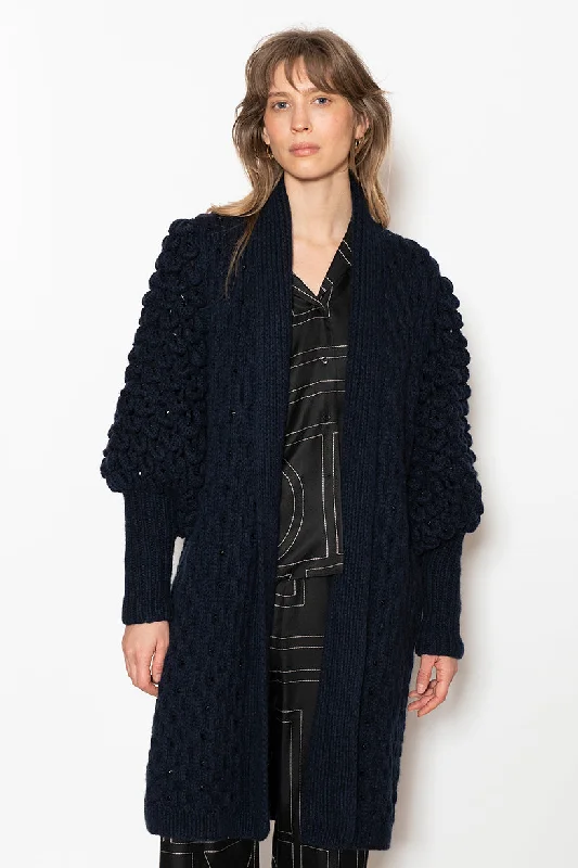 Eva Medium Cashmere Coat Quilted Jacket Anorak Windbreaker