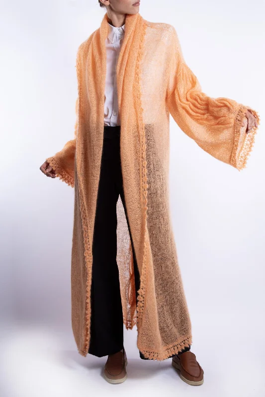 Chloe Lace Coat Trench Wool Cashmere