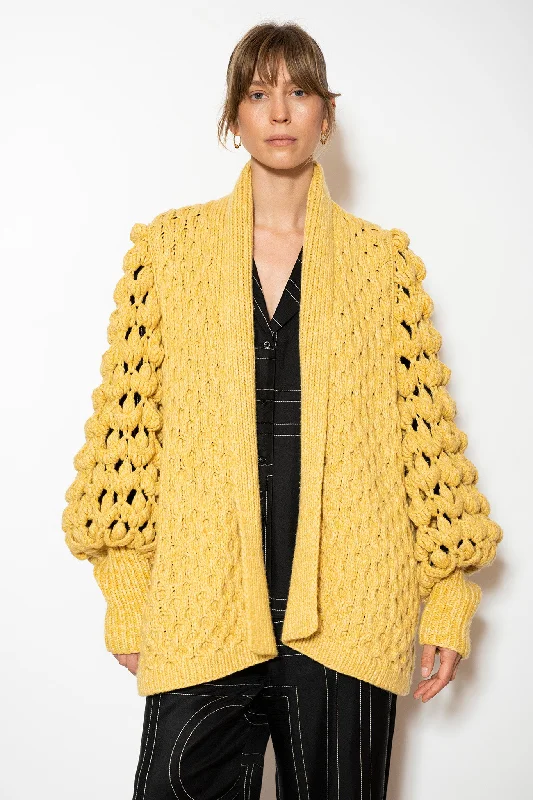 Mini Eugenia Cashmere Coat Buttoned Toggled Snapped