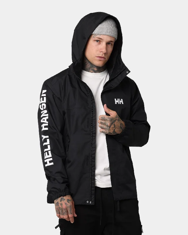 Helly Hansen Ervik Jacket Black Chenille Fabric Brocade Fabric Lace Fabric Chenille Fabric Brocade Fabric Lace Fabric