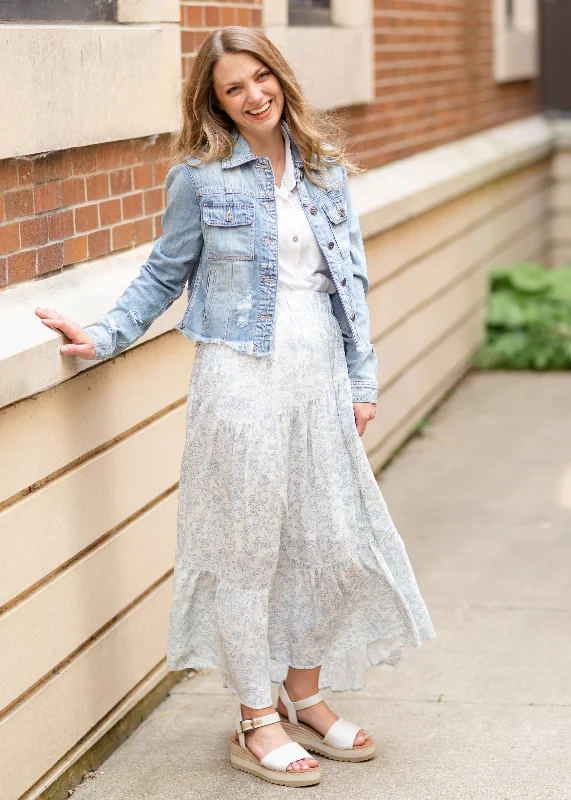 Light Blue Denim Jean Jacket - FINAL SALE Cardigan Sweater Pullover Cardigan Sweater Pullover Light Blue Denim Jean Jacket - FINAL SALE Cardigan Sweater Pullover Cardigan Sweater Pullover