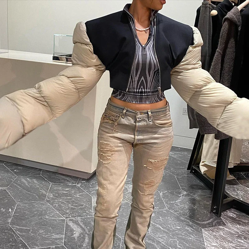 Wholesale slim warm down cotton jacket patchwork women jacket (CL9783) Wool Jacket Cashmere Jacket Tweed Jacket Wool Jacket Cashmere Jacket Tweed Jacket Wholesale slim warm down cotton jacket patchwork women jacket (CL9783) Wool Jacket Cashmere Jacket Tweed Jacket Wool Jacket Cashmere Jacket Tweed Jacket