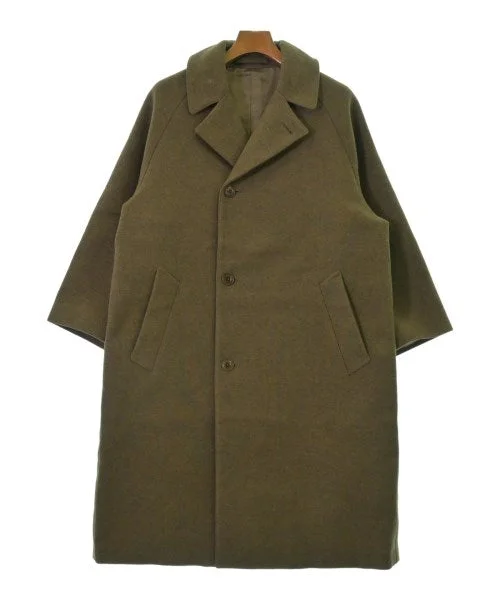 COMOLI Chesterfield coats Nylon Polyester Spandex