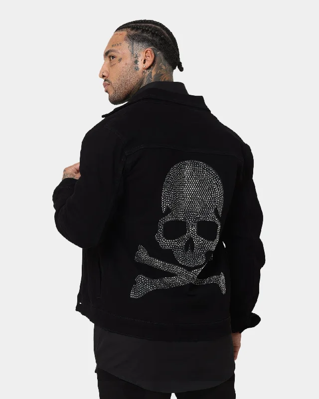 Saint Morta Skullclub Deluxe Denim Jacket Black Stand-Up Collar Roll-Neck Collar Turtle Neck Stand-Up Collar Roll-Neck Collar Turtle Neck Saint Morta Skullclub Deluxe Denim Jacket Black Stand-Up Collar Roll-Neck Collar Turtle Neck Stand-Up Collar Roll-Neck Collar Turtle Neck