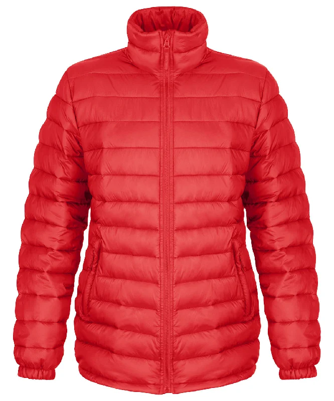 Red - Women's ice bird padded jacket Boat Neck Shawl Collar Notched Collar Boat Neck Shawl Collar Notched Collar Red - Women's ice bird padded jacket Boat Neck Shawl Collar Notched Collar Boat Neck Shawl Collar Notched Collar