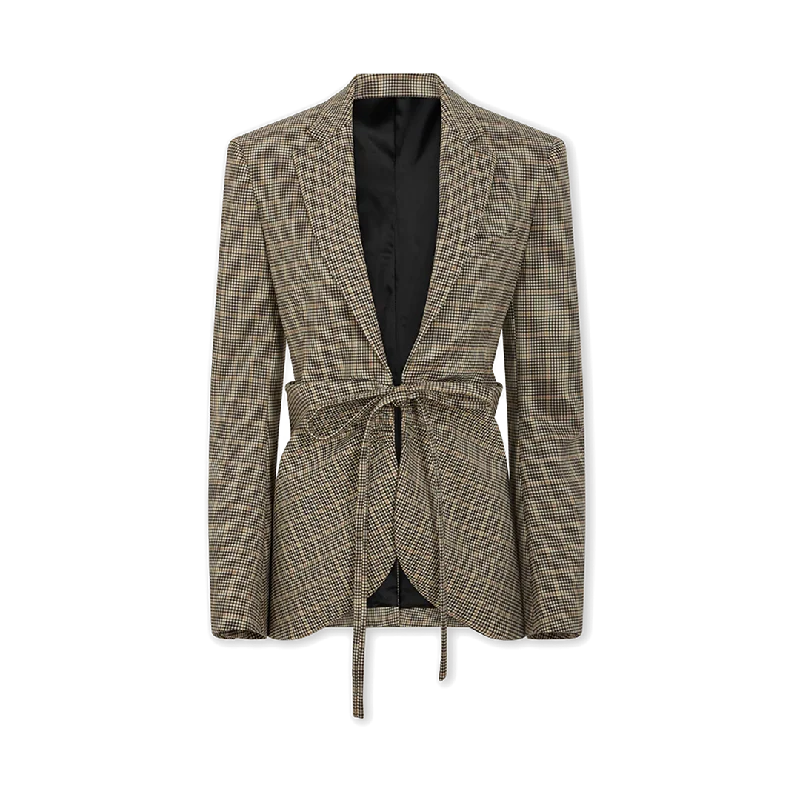 Veste Blazer with Belt Women's Boutique Suit