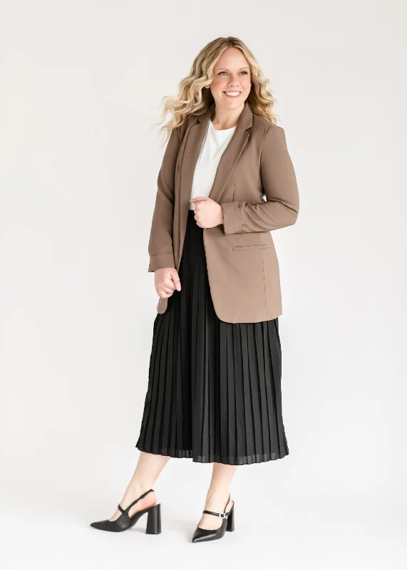 Classic Open Front Blazer - FINAL SALE Women's Wedding Blazer