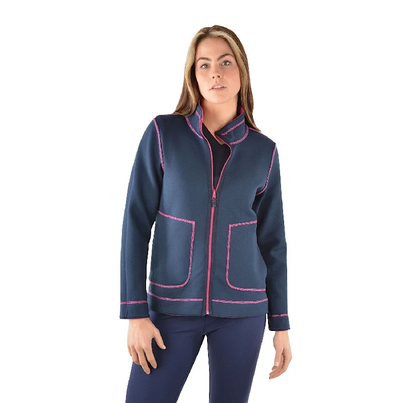 Thomas Cook Women's Laura Reversible Jersey Jacket Navy/Berry Print Jacket Jacquard Jacket Embroidered Jacket Print Jacket Jacquard Jacket Embroidered Jacket Thomas Cook Women's Laura Reversible Jersey Jacket Navy/Berry Print Jacket Jacquard Jacket Embroidered Jacket Print Jacket Jacquard Jacket Embroidered Jacket