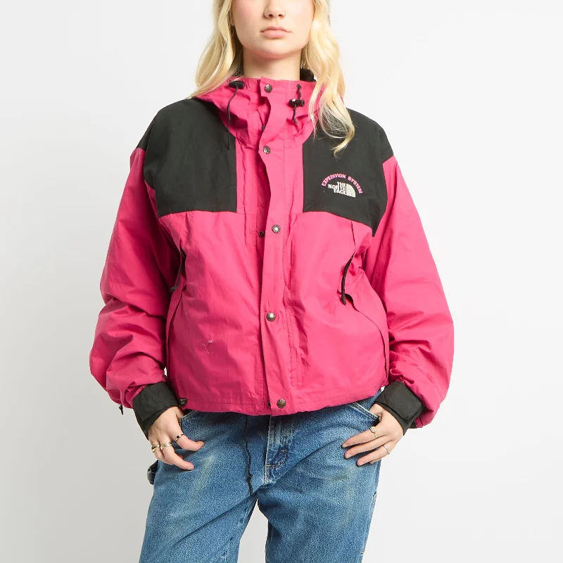 North Face Colour Block Expedition System Coat - L Lapel Coat Peter Pan Collar Coat Cowl Neck Coat North Face Colour Block Expedition System Coat - L Lapel Coat Peter Pan Collar Coat Cowl Neck Coat