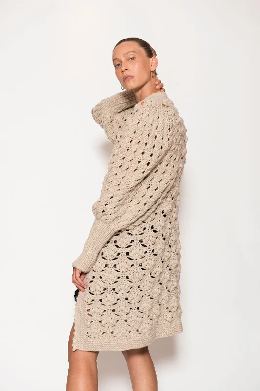 Anna Cashmere Coat Cardigan Sweater Pullover