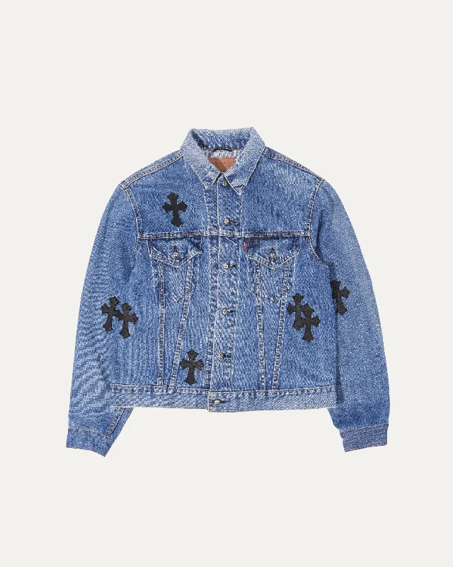 Levi's Cross Patch Type-3 Denim Trucker Jacket Rayon Fabric Velvet Fabric Corduroy Fabric Rayon Fabric Velvet Fabric Corduroy Fabric Levi's Cross Patch Type-3 Denim Trucker Jacket Rayon Fabric Velvet Fabric Corduroy Fabric Rayon Fabric Velvet Fabric Corduroy Fabric