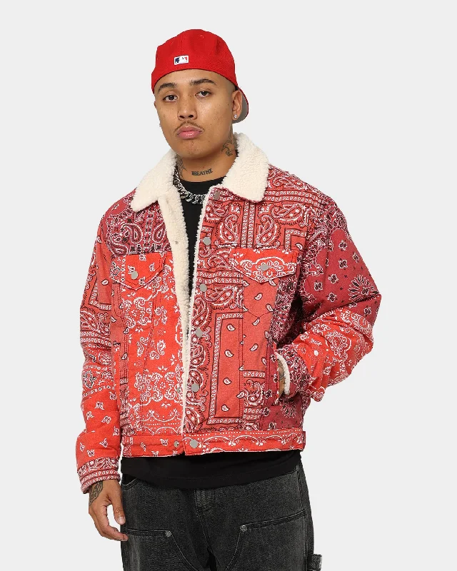 MNML Bandana Sherpa Trucker Jacket Red Print Jacket Jacquard Jacket Patchwork Jacket Print Jacket Jacquard Jacket Patchwork Jacket MNML Bandana Sherpa Trucker Jacket Red Print Jacket Jacquard Jacket Patchwork Jacket Print Jacket Jacquard Jacket Patchwork Jacket
